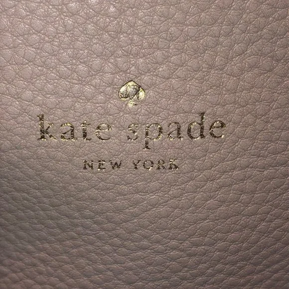 Kate Spade Soft Pink Leather Handbag With Removable Adjustable Crossbody Strap - Picture 8 of 10